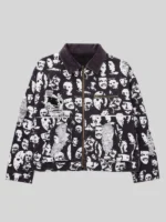 Ryoko Rain Horror Film Reversible Denim Work Jacket