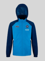 SSC Napoli hooded Jacket 2026-27 Windbreaker Sky Blue