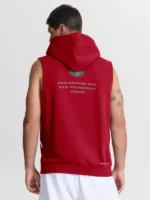 San Francisco 49ers 2026 Sideline Sleeveless Hoodie Nike