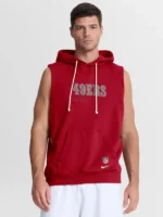 San Francisco 49ers Nike Sideline Sleeveless Hoodie 2026