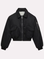 Scarlet And Sam Bomber Jacket Black