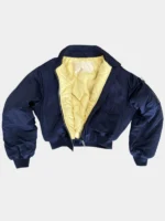 Scarlet And Sam Bomber Jacket Navy