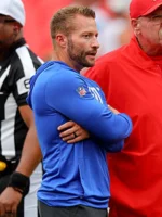 Sean McVay Los Angeles Rams Nike Long Sleeve Hooded T Shirt