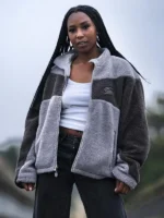 Space Grey Reversible Fleece Jacket