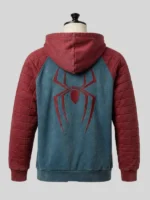 Spider-Man 2026 Quilted Sleeve Raglan Hoodie