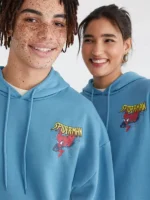 Spider Man Marvel Aero Sky Blue Hoodie 2026