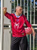 Spiderman Red Jersey