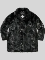 Supreme Lynx Fur 2026 Windstopper Overcoat Black