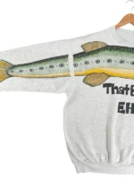 That Big Eh Fish Grey Sweatshirt