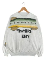 That Big Eh Fish Sweatshirt Grey