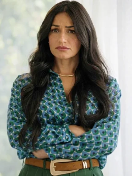 The Chelsea Detective Season 4 Print Shirt Blue