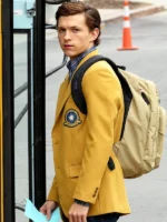 Tom Holland Spider-Man Homecoming Yellow Wool Blazer Jacket