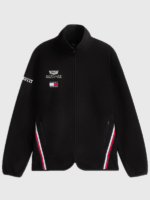 Tommy Hilfiger Black Cadillac F1 Fleece Zip-Up Jacket