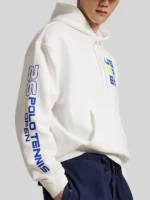 US Open Tennis Championships White Polo Ralph Lauren Hoodie