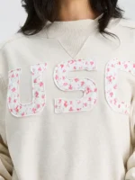 USC Fanatics x LoveShackFancy 2026 Mockneck Crew
