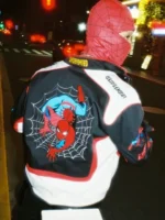 Undefeated Spider Man Varsity Jacket