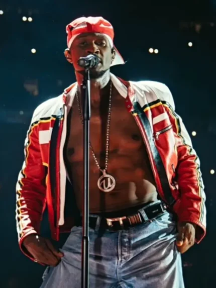 Usher Dolce and Gabbana Leather Jacket