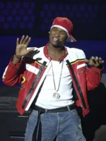 Usher Raymond Dolce and Gabbana D&G Leather Biker Cafe Racer Jacket