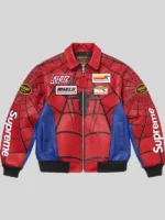 Vanson Leathers x Supreme Spiderman Jacket