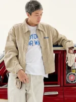 Visvim Motors Club Jacket Beige Corduroy