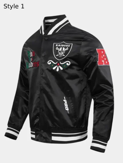 Viva Los Raiders Jacket Black