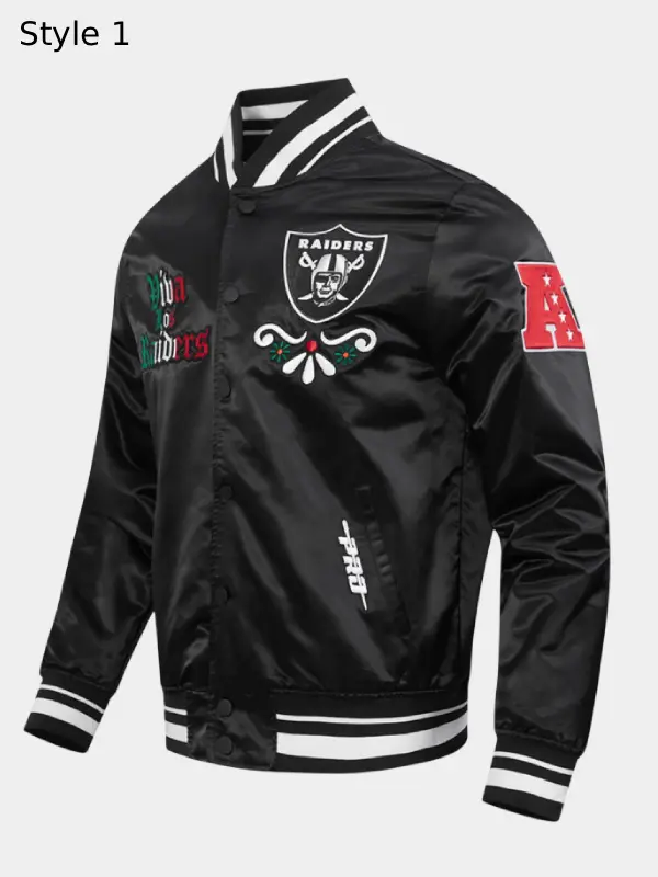 Viva Los Raiders Jacket Black Viva Los Raiders Jacket Black