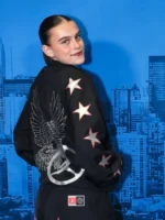 WNBA Gabriela Jaquez Leadership Award Gabriela Sky Free The Youth Black Track Jacket