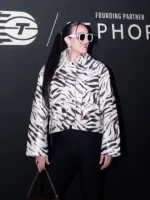 WNBA Marina Mabrey White Zebra Jacket