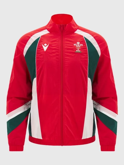 Welsh Rugby Union 2026-27 Unisex Red Anthem Jacket