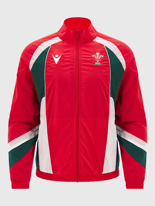 Welsh Rugby Union 2026-27 Unisex Red Anthem Jacket Welsh Rugby Union 2026-27 Unisex Red Anthem Jacket