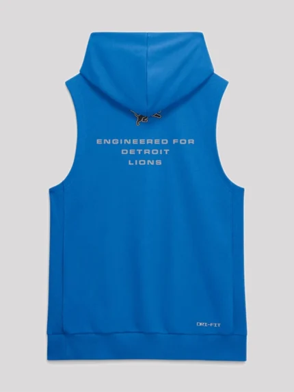 Women detroit lions 2026 sideline sleeveless hoodie