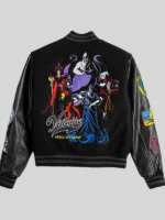 Women disney villains by shoe palace varsity men's jacket