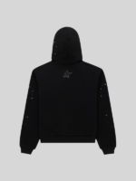 Women sp5der rhinestone punk v2 hoodie
