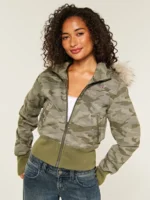 Women's Hollister Peyton Twill Camo Jacket