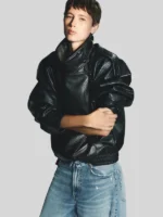 Zara Black Faux Leather Jacket 4391 872 800