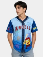 angels spongebob baseball jersey