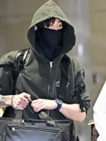 calvin klein jungkook zip-up hoodie