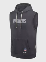 matt lafleur green bay packers sideline sleeveless hoodie