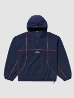 2026 AWAKE NY x Jordan Half Zip Track Jacket in Navy Blue