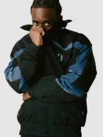 2026 Black Blue Kai Cenat VIVET Track Jacket