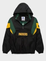 2026 NFL Green Bay Packers Starter Blackout Breakaway Jacket
