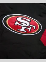 2026 NFL Starter 49ers Blackout Breakaway Pullover Jacket
