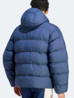 Adidas Arsenal 26-27 EQT Blue Puffer Hooded Jacket