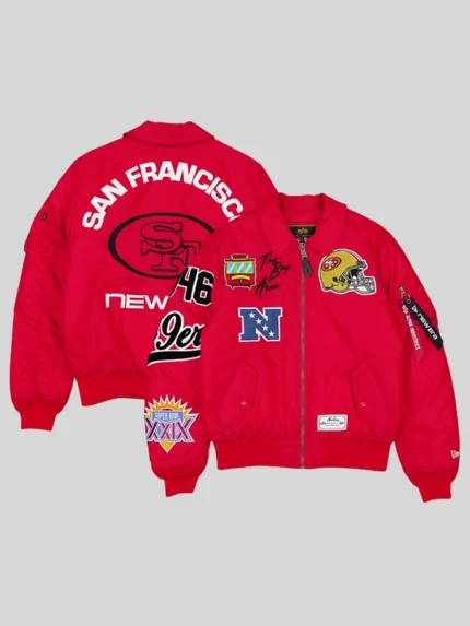 Alpha Industries 49ers MA-1 Bomber Jacket New Era