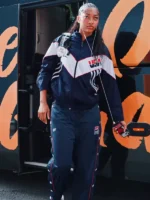Angel Reese FIBAWWC USA Blue Windbreaker Tracksuit