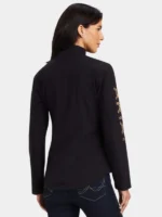 Ariat Softshell Black & Leopard Jacket