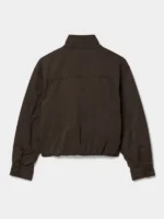Aritzia Ferris Blouson Brown Jacket