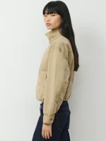 Aritzia Ferris Cotton Relaxed Lined Blouson Jacket