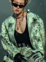BTS ARIRANG World Tour Chicago J-Hope Distressed Jacket
