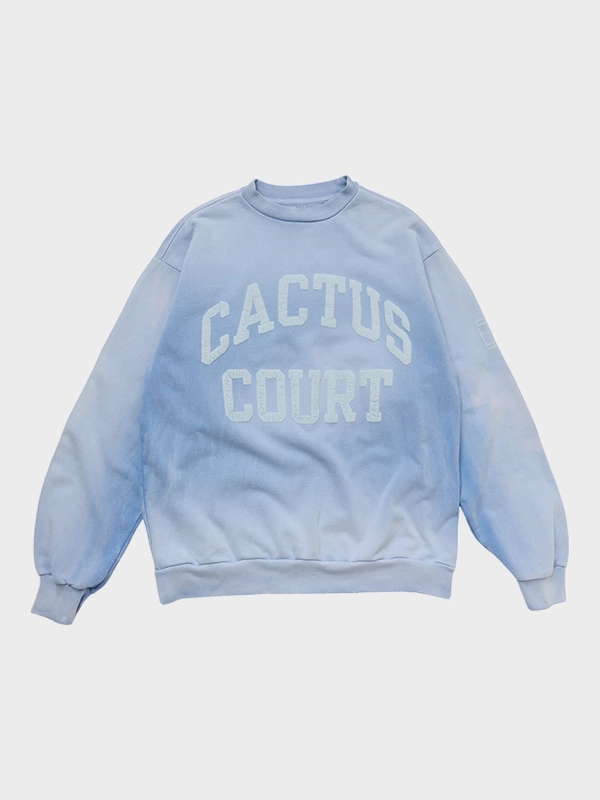 CJ x Nike Cactus Court Varsity Crewneck Sweatshirt CJ x Nike Cactus Court Varsity Crewneck Sweatshirt